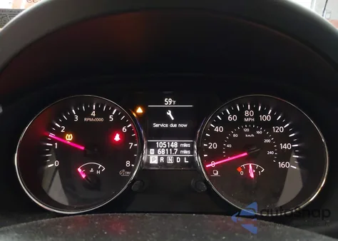 2012 Nissan Rogue Sv W/Sl Pkg из США, поврежденный, VIN JN8AS5MV7CW354797